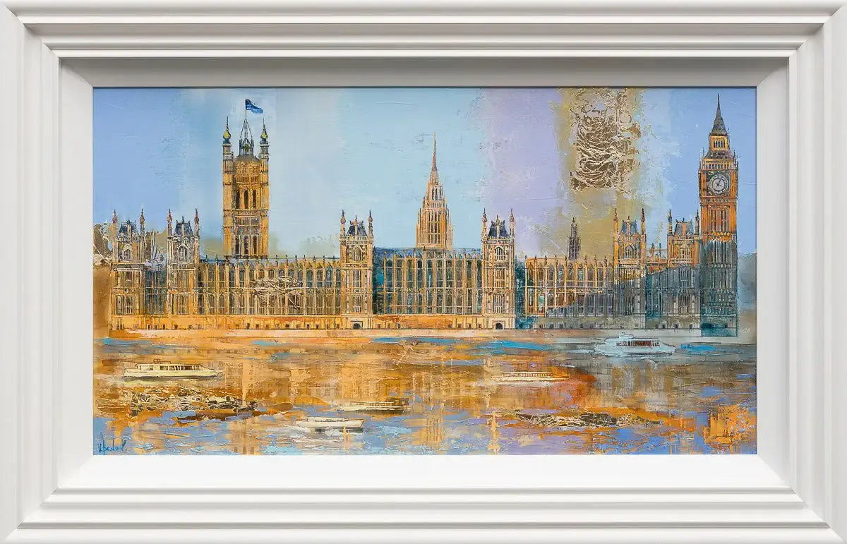 Afternoon Reflections - Original - SOLD by artist Veronika Benoni - Wyecliffe Galleries
