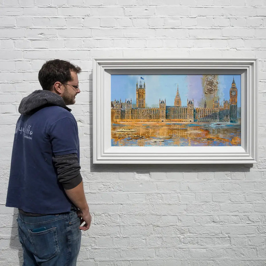 Afternoon Reflections - Original - SOLD by artist Veronika Benoni - Wyecliffe Galleries