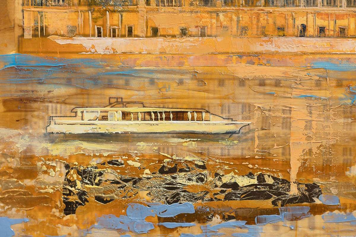 Afternoon Reflections - Original - SOLD by artist Veronika Benoni - Wyecliffe Galleries