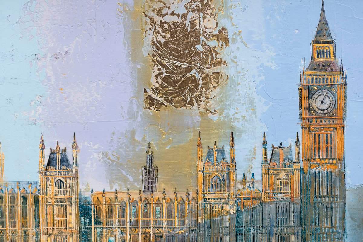 Afternoon Reflections - Original - SOLD by artist Veronika Benoni - Wyecliffe Galleries