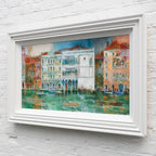 City Of Bridges And Endless Romance - Original by artist Veronika Benoni - Wyecliffe Galleries