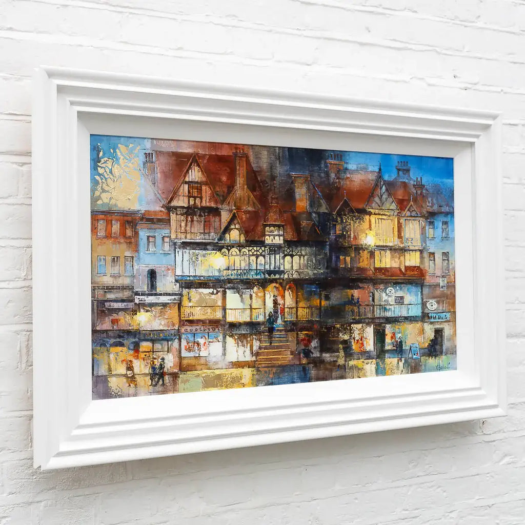 Evening In Chester - Original by artist Veronika Benoni - Wyecliffe Galleries
