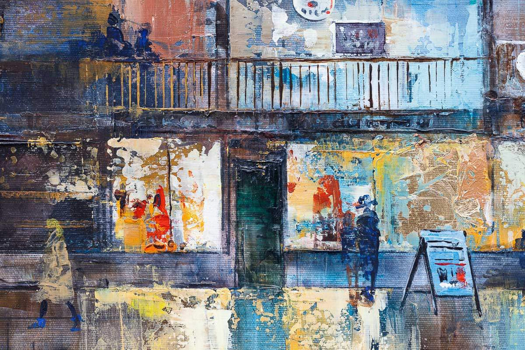 Evening In Chester - Original by artist Veronika Benoni - Wyecliffe Galleries