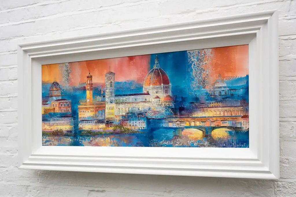 Forever Under Florence's Charm - Original by artist Veronika Benoni - Wyecliffe Galleries