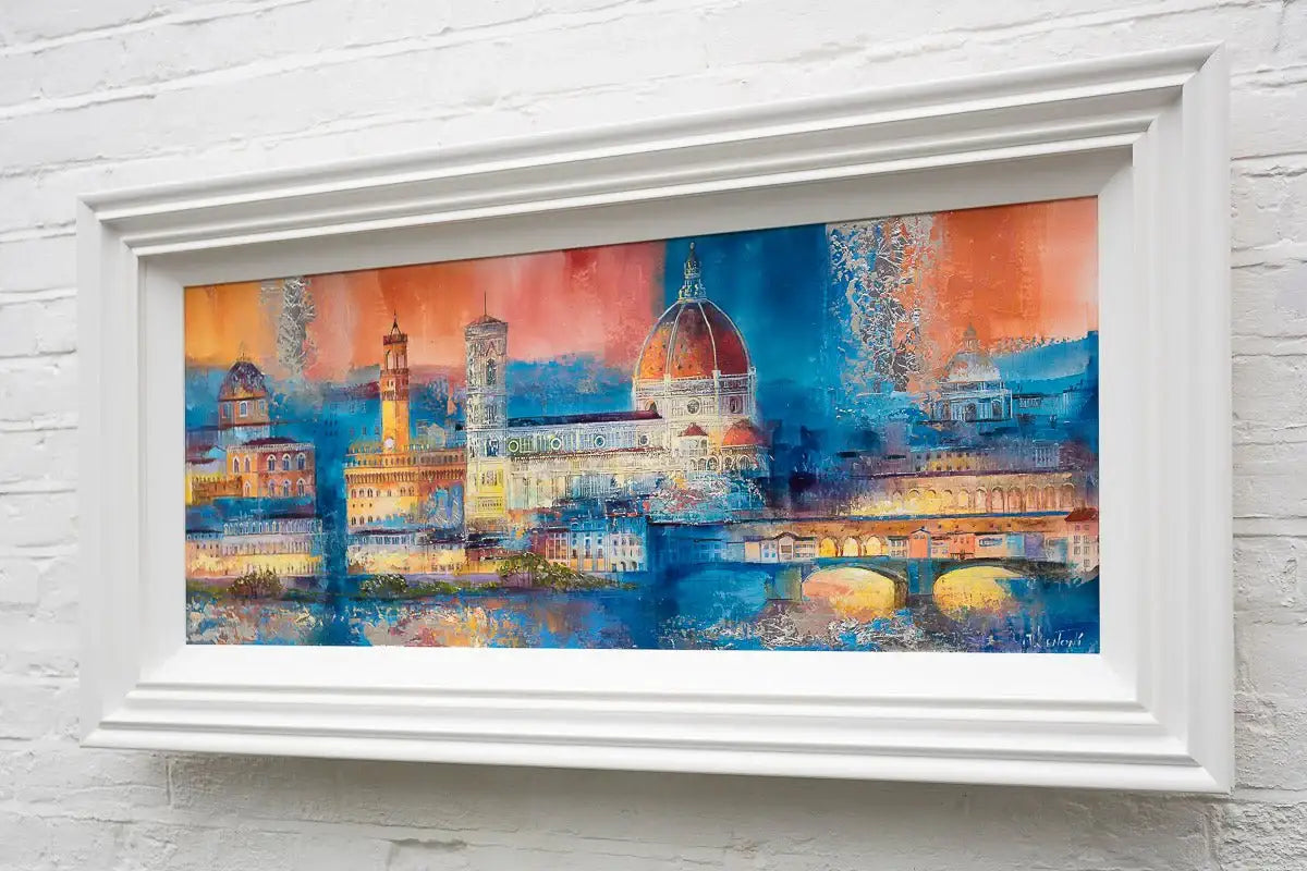 Forever Under Florence's Charm - Original by artist Veronika Benoni - Wyecliffe Galleries