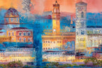 Forever Under Florence's Charm - Original by artist Veronika Benoni - Wyecliffe Galleries