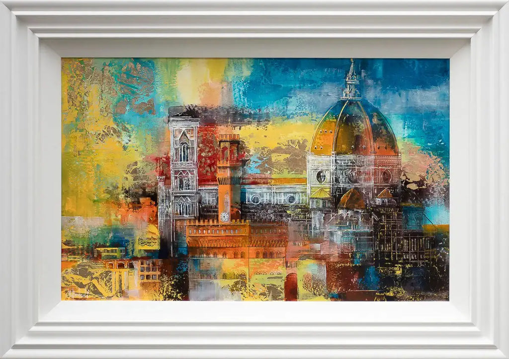 Heart Of Florence - Original by artist Veronika Benoni - Wyecliffe Galleries