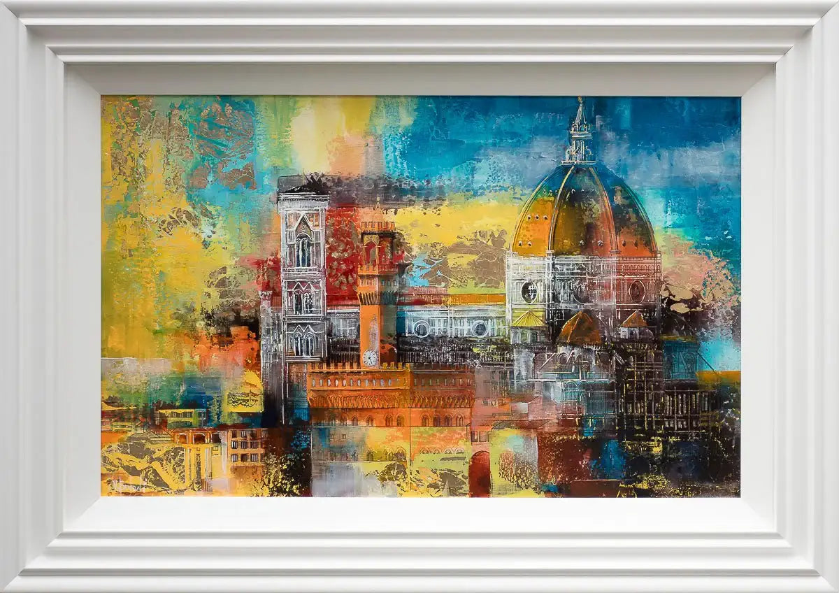 Heart Of Florence - Original by artist Veronika Benoni - Wyecliffe Galleries