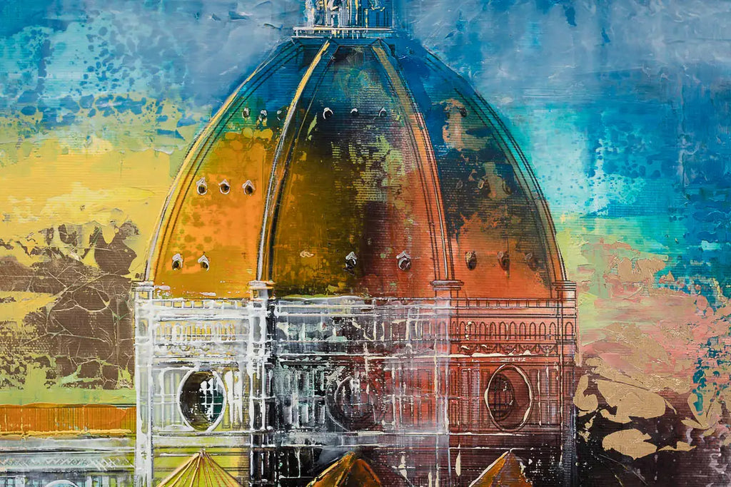 Heart Of Florence - Original by artist Veronika Benoni - Wyecliffe Galleries