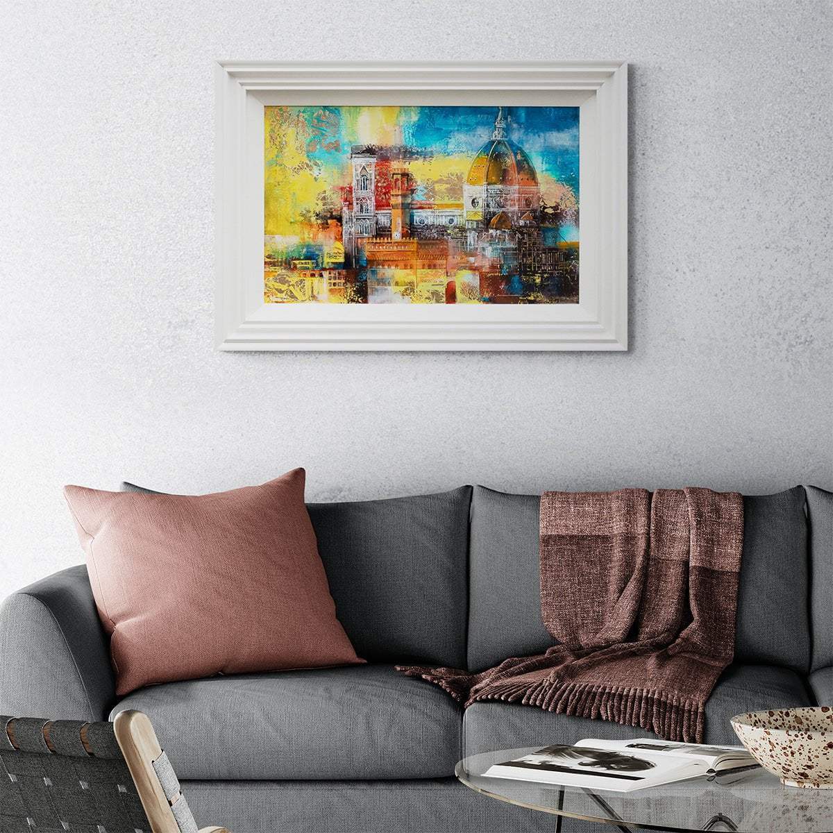 Heart Of Florence - Original by artist Veronika Benoni - Wyecliffe Galleries