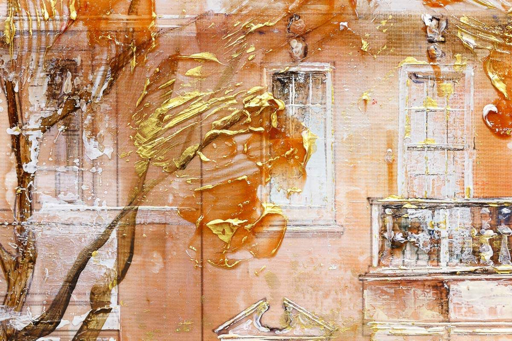 Lazy Day In London - Original - SOLD by artist Veronika Benoni - Wyecliffe Galleries