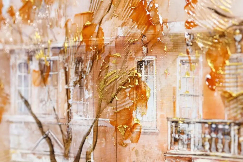 Lazy Day In London - Original - SOLD by artist Veronika Benoni - Wyecliffe Galleries