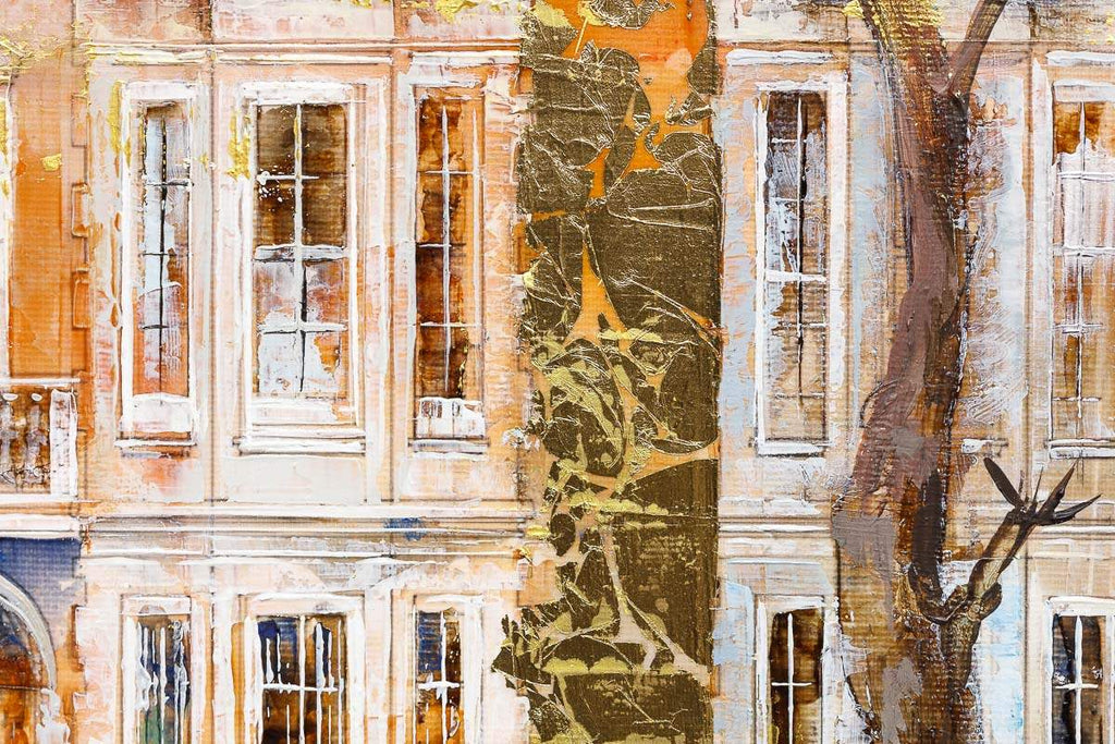 Lazy Day In London - Original - SOLD by artist Veronika Benoni - Wyecliffe Galleries