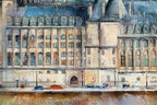 Paris Je T'aime - Original - SOLD by artist Veronika Benoni - Wyecliffe Galleries