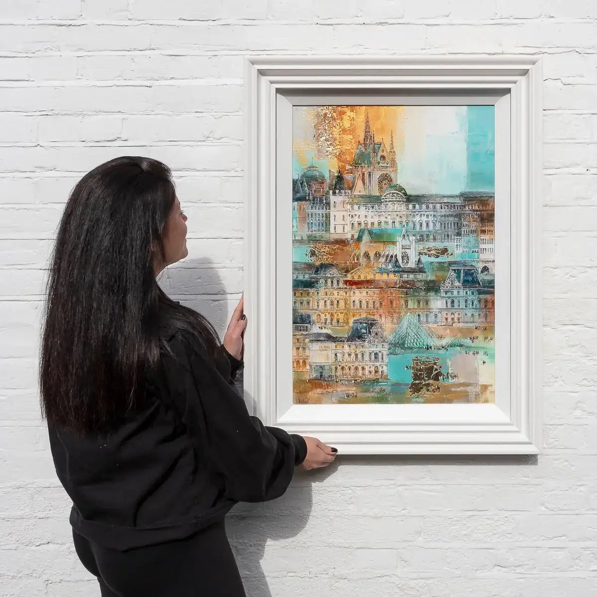 Rêver de Paris - Original - SOLD by artist Veronika Benoni - Wyecliffe Galleries