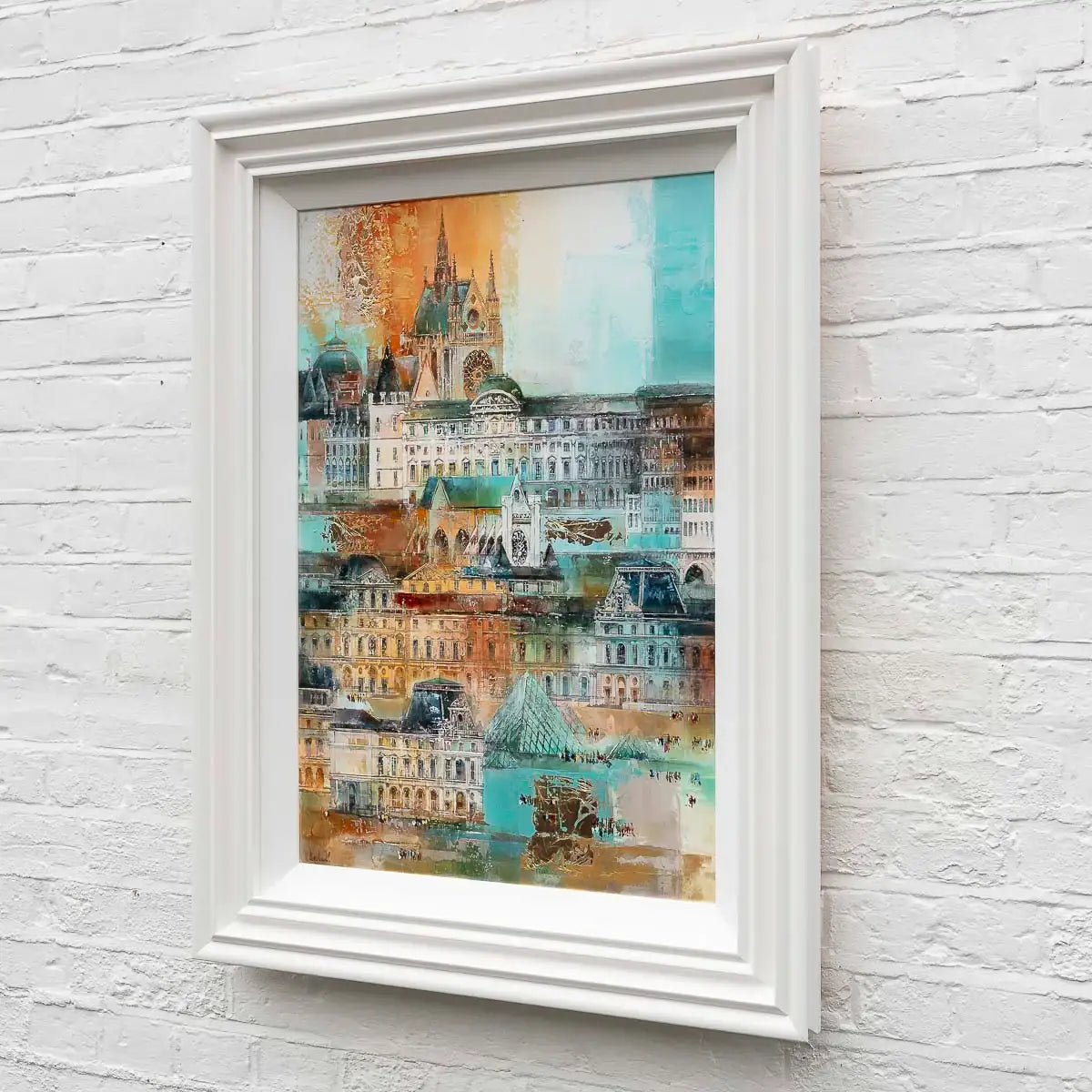 Rêver de Paris - Original - SOLD by artist Veronika Benoni - Wyecliffe Galleries