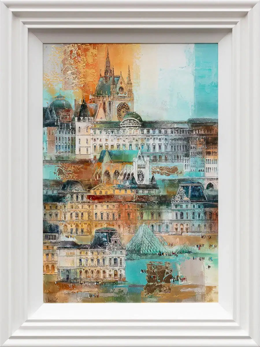 Rêver de Paris - Original - SOLD by artist Veronika Benoni - Wyecliffe Galleries