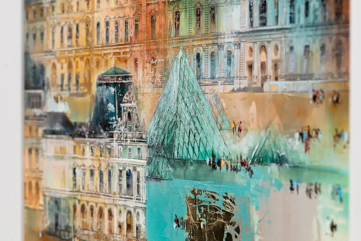 Rêver de Paris - Original - SOLD by artist Veronika Benoni - Wyecliffe Galleries