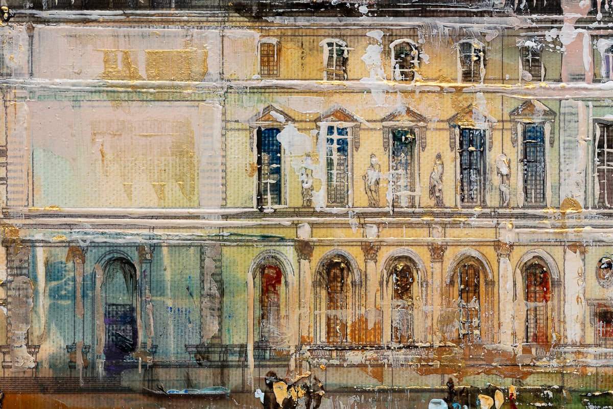 Rêver de Paris - Original - SOLD by artist Veronika Benoni - Wyecliffe Galleries