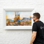 Tranquil London - Original - SOLD by artist Veronika Benoni - Wyecliffe Galleries