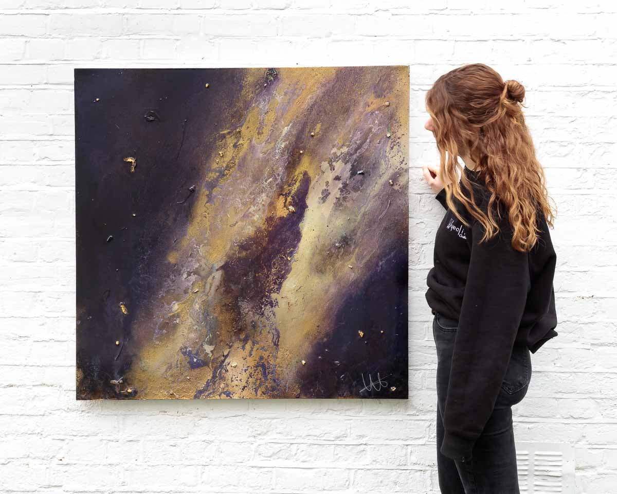 Gold - Original by artist Wendy Satchwell - Wyecliffe Galleries