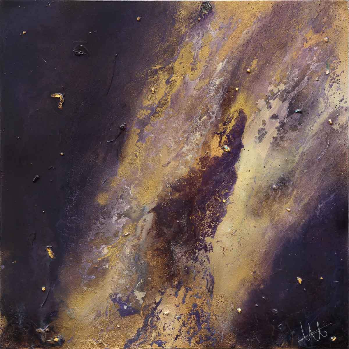 Gold - Original by artist Wendy Satchwell - Wyecliffe Galleries