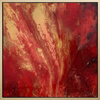 Rose Petals And Angel Wings II - Original by artist Wendy Satchwell - Wyecliffe Galleries