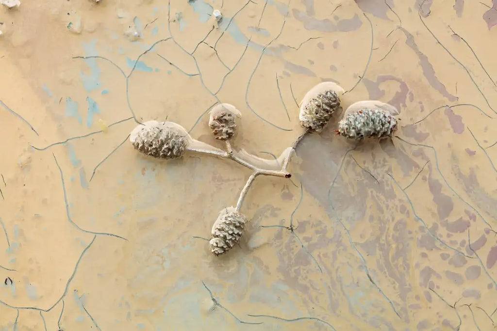 Sandy Beaches I - Original by artist Wendy Satchwell - Wyecliffe Galleries