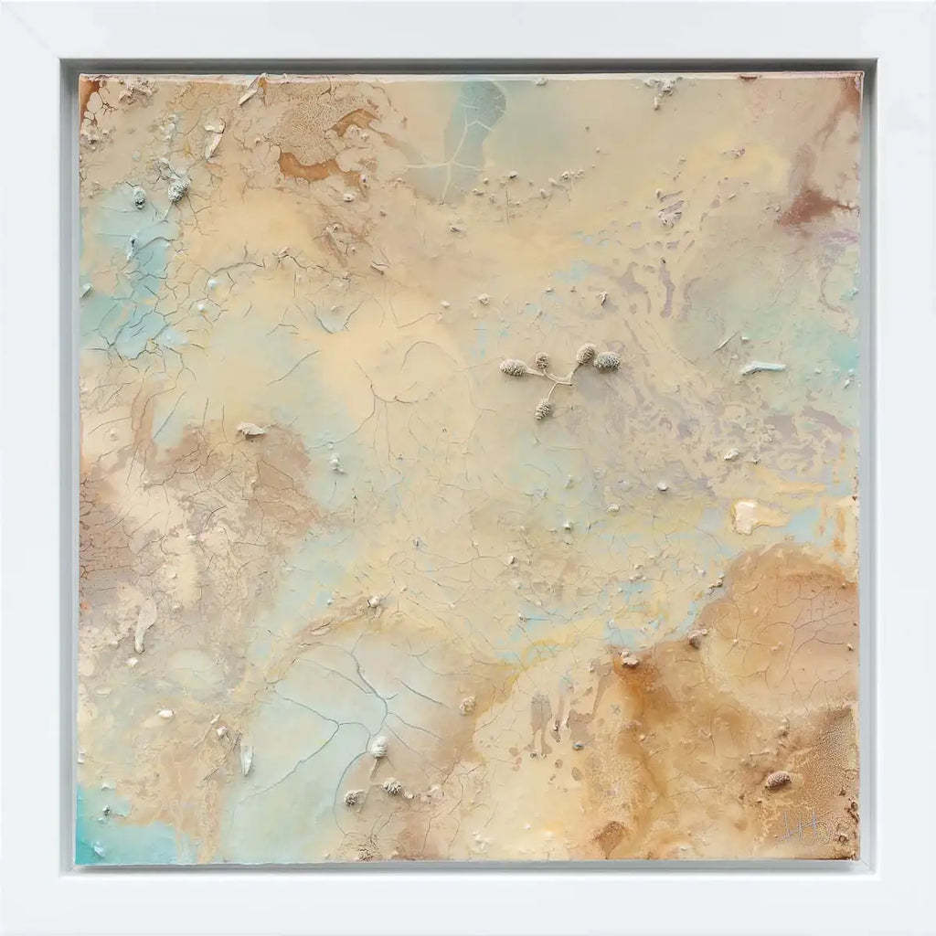 Sandy Beaches I - Original by artist Wendy Satchwell - Wyecliffe Galleries