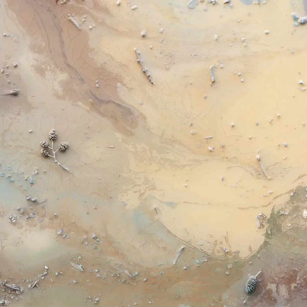 Sandy Beaches II - Original by artist Wendy Satchwell - Wyecliffe Galleries