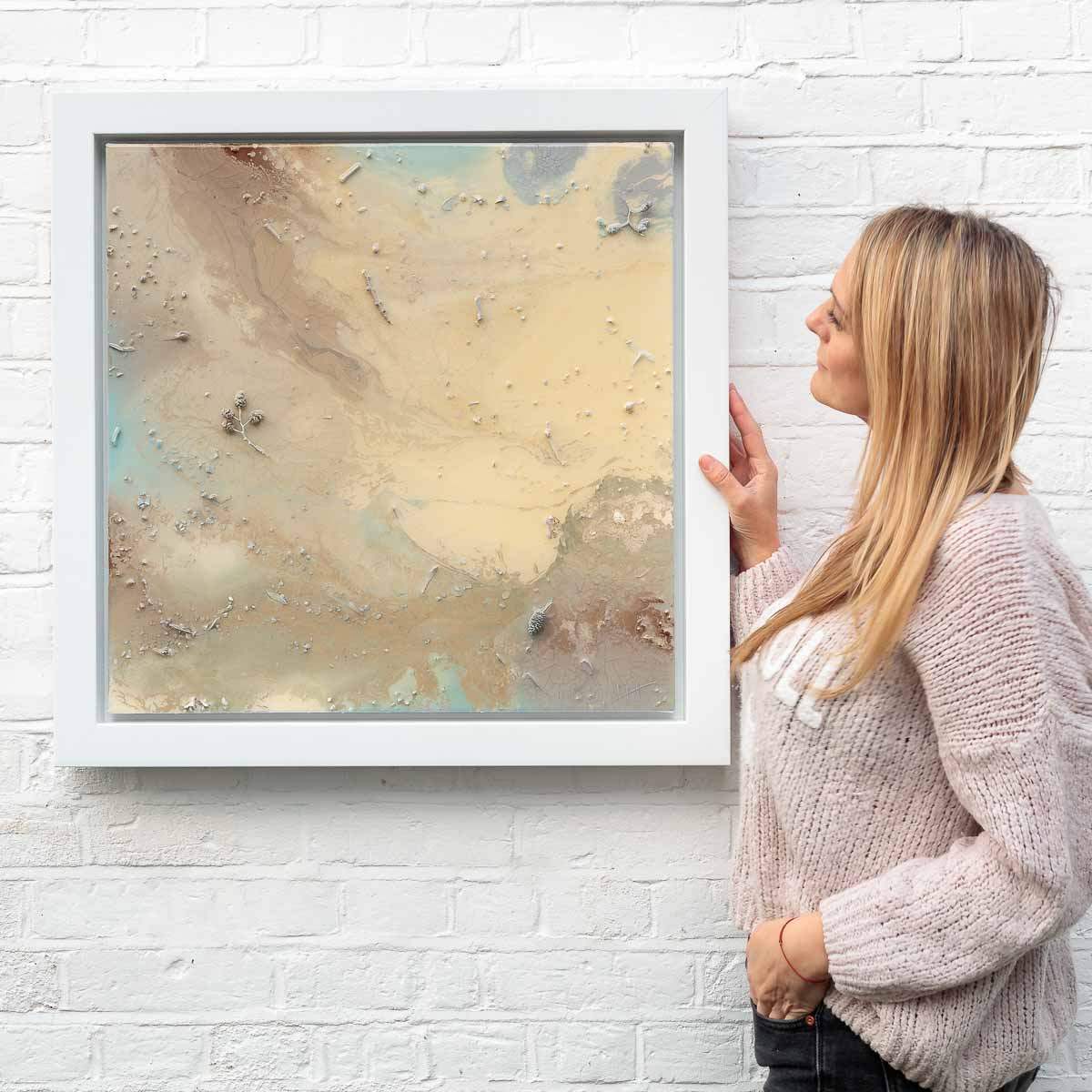 Sandy Beaches II - Original by artist Wendy Satchwell - Wyecliffe Galleries