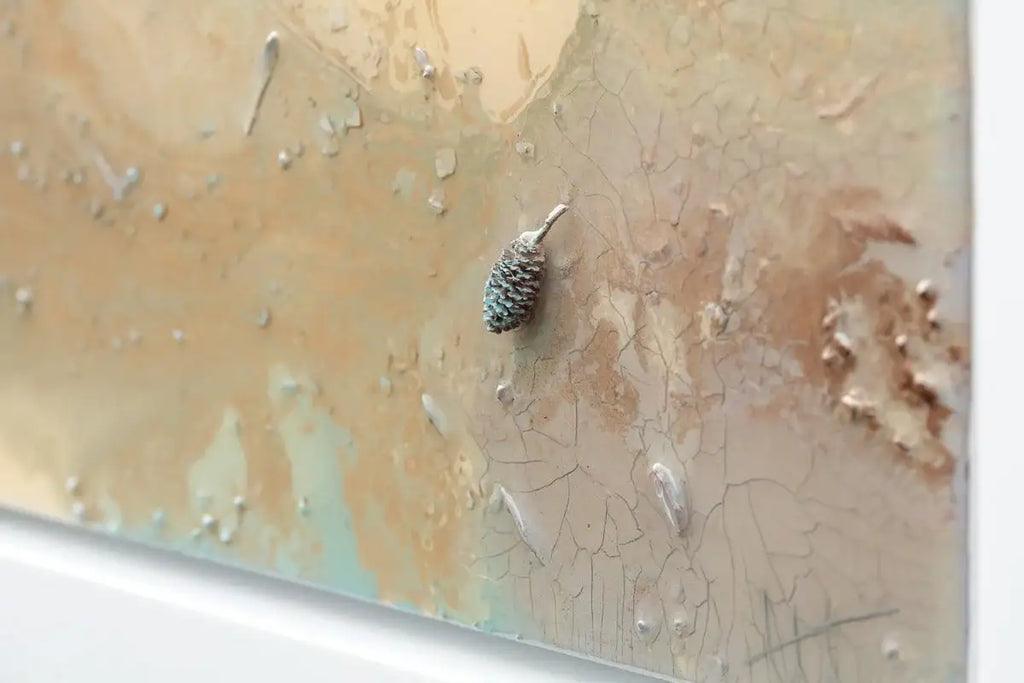 Sandy Beaches II - Original by artist Wendy Satchwell - Wyecliffe Galleries