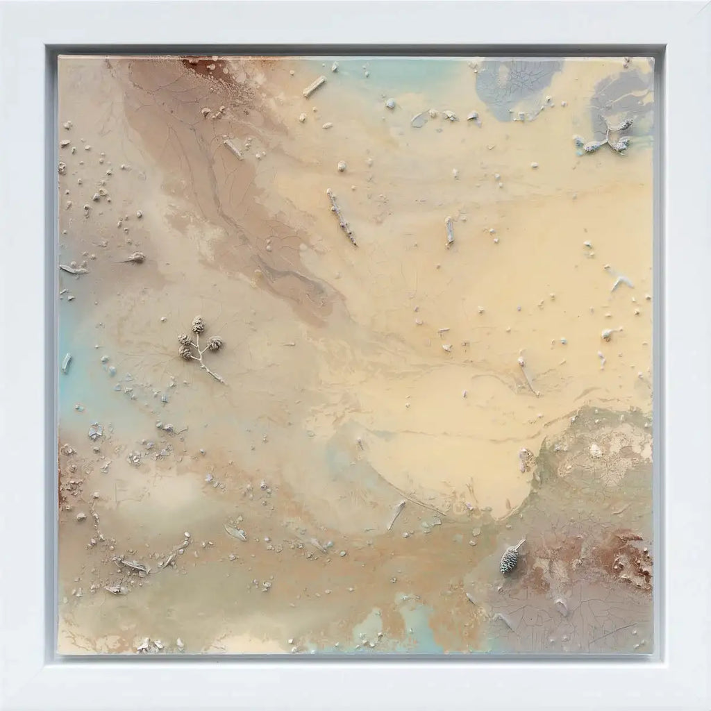 Sandy Beaches II - Original by artist Wendy Satchwell - Wyecliffe Galleries