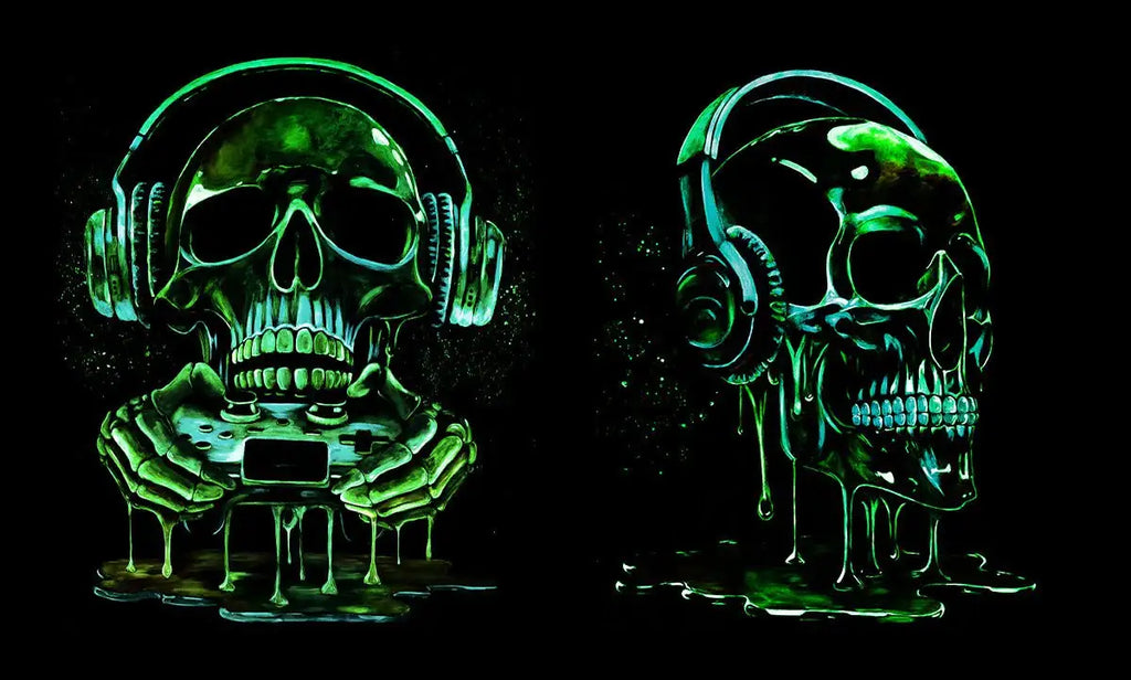 Music In My Bones & Game Over - Set of 2 - Artist Proof - SOLD by artist Becky Smith - Wyecliffe Galleries