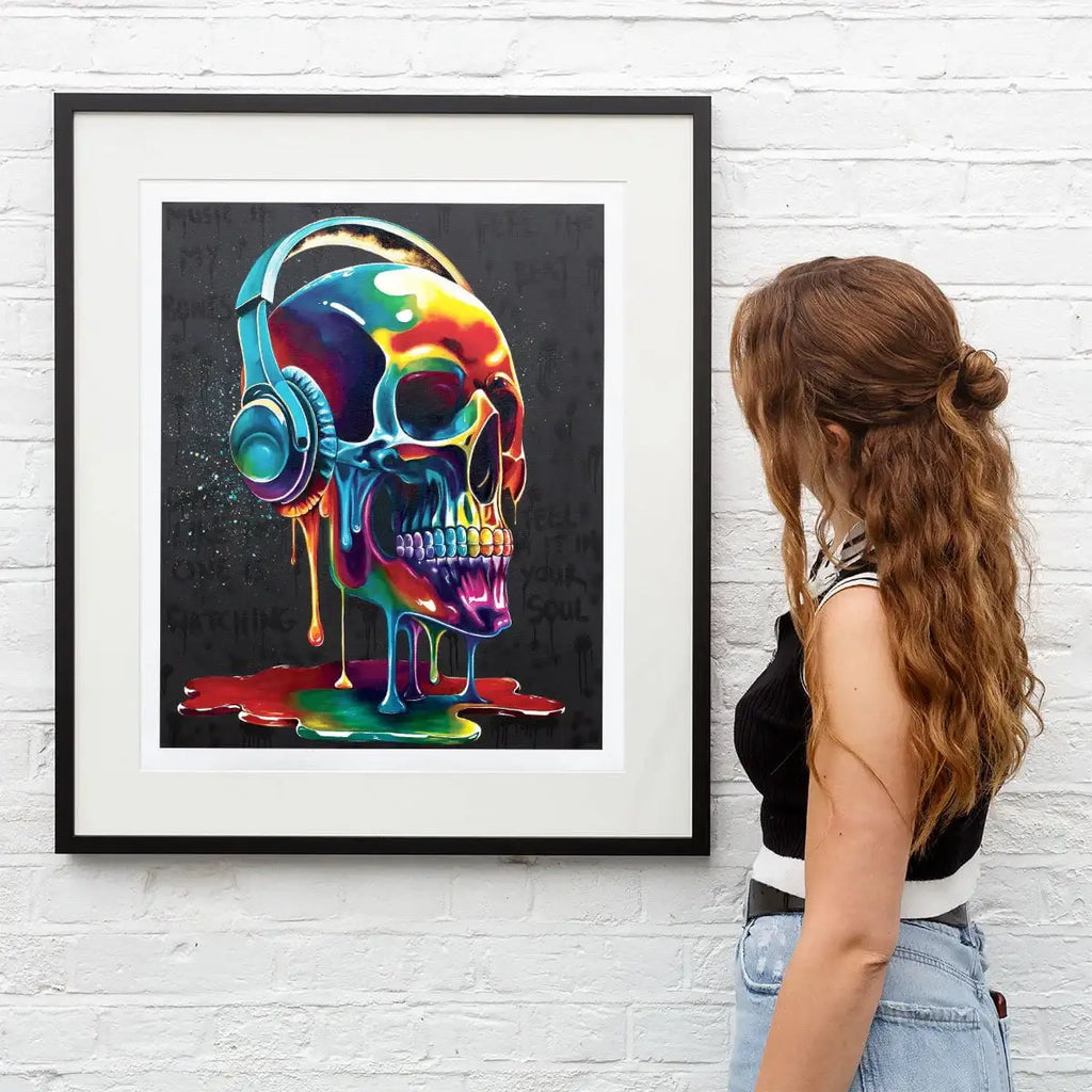 Music In My Bones & Game Over - Set of 2 - Artist Proof - SOLD by artist Becky Smith - Wyecliffe Galleries