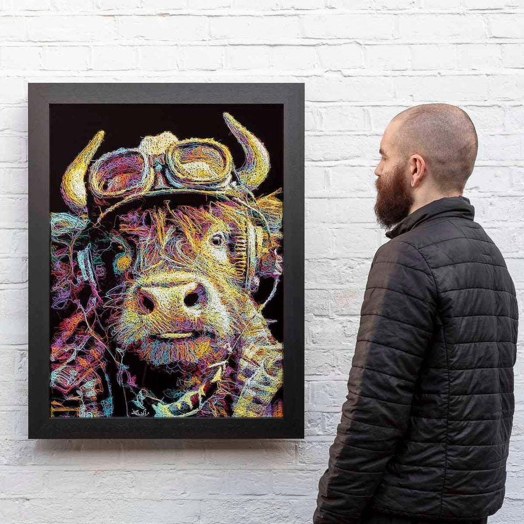 Big Mac - Original - SOLD by artist Zalini - Wyecliffe Galleries