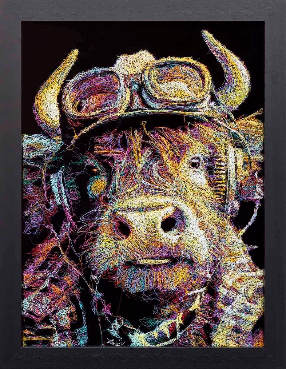 Big Mac - Original - SOLD by artist Zalini - Wyecliffe Galleries