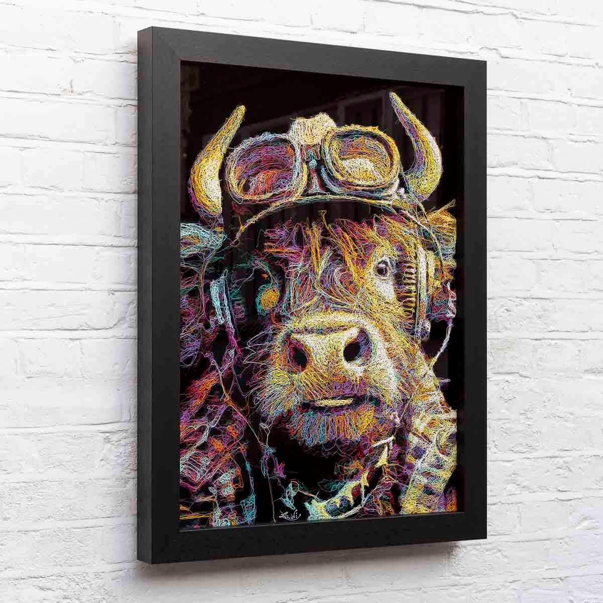 Big Mac - Original - SOLD by artist Zalini - Wyecliffe Galleries