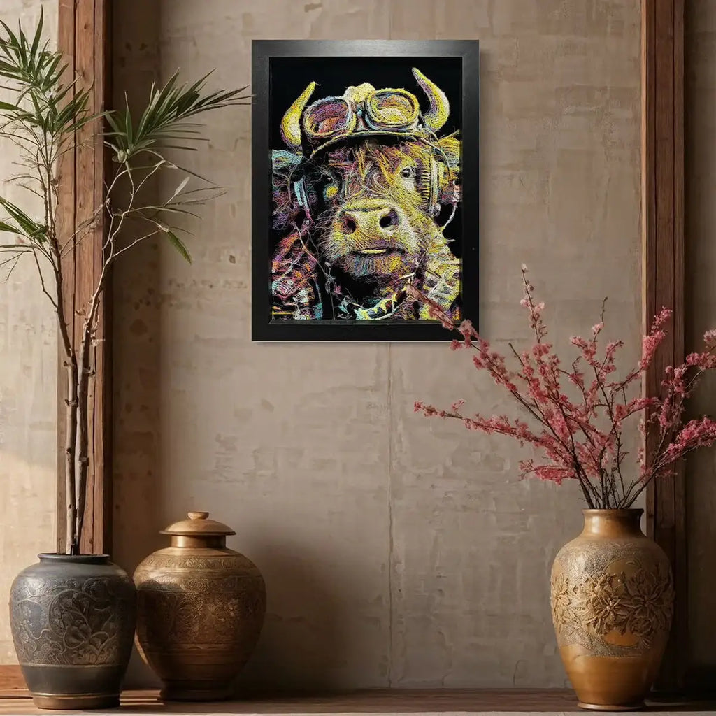 Big Mac - Original - SOLD by artist Zalini - Wyecliffe Galleries