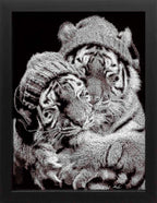 Bites N Cuddles - Original - SOLD by artist Zalini - Wyecliffe Galleries