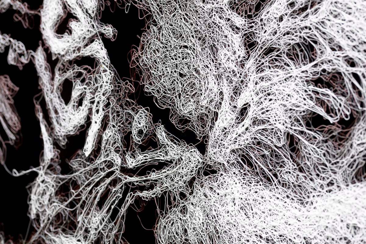 Bites N Cuddles - Original - SOLD by artist Zalini - Wyecliffe Galleries