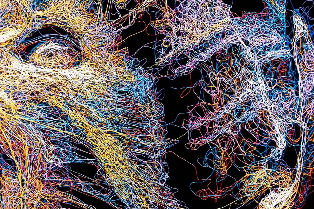 Bright Lights - Original - SOLD by artist Zalini - Wyecliffe Galleries