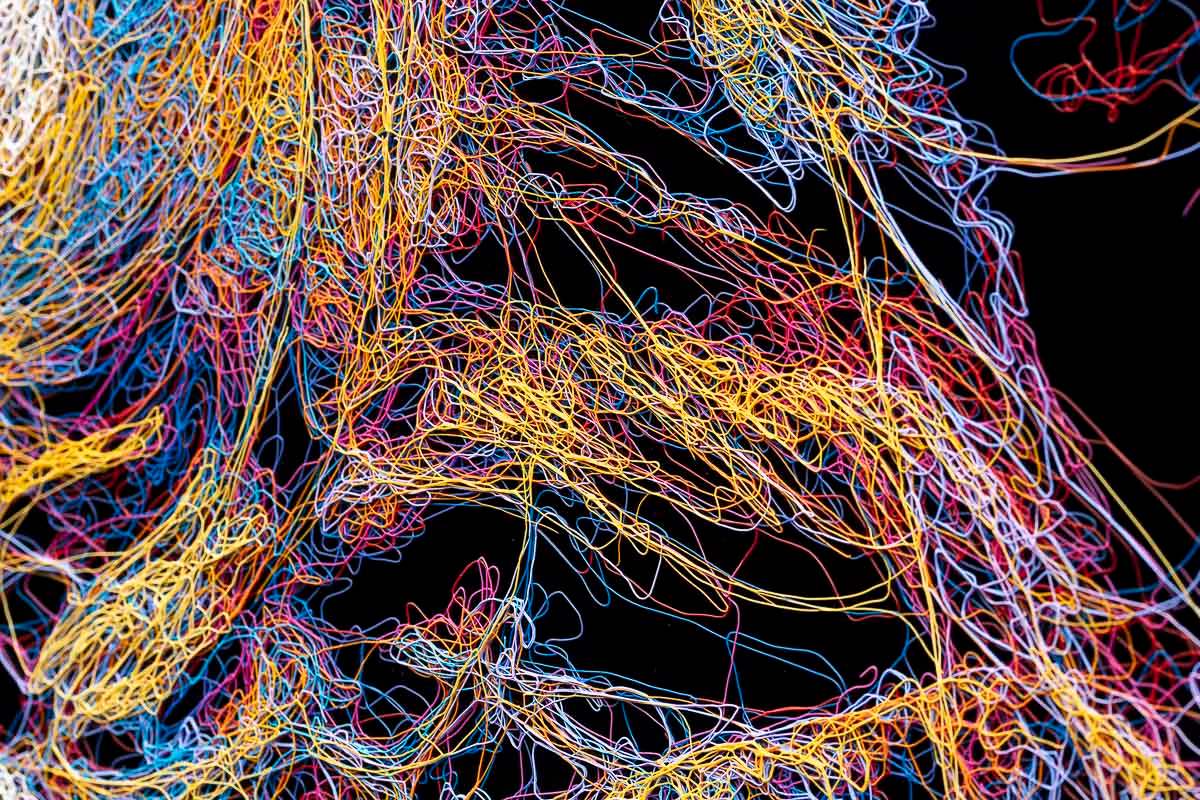 Bright Lights - Original - SOLD by artist Zalini - Wyecliffe Galleries