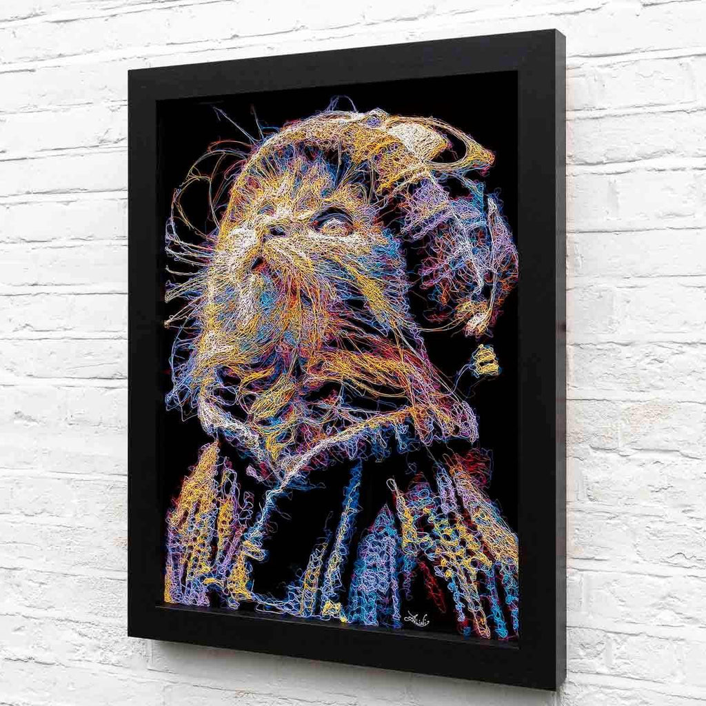 Bright Lights - Original - SOLD by artist Zalini - Wyecliffe Galleries