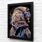 Bright Lights - Original - SOLD by artist Zalini - Wyecliffe Galleries