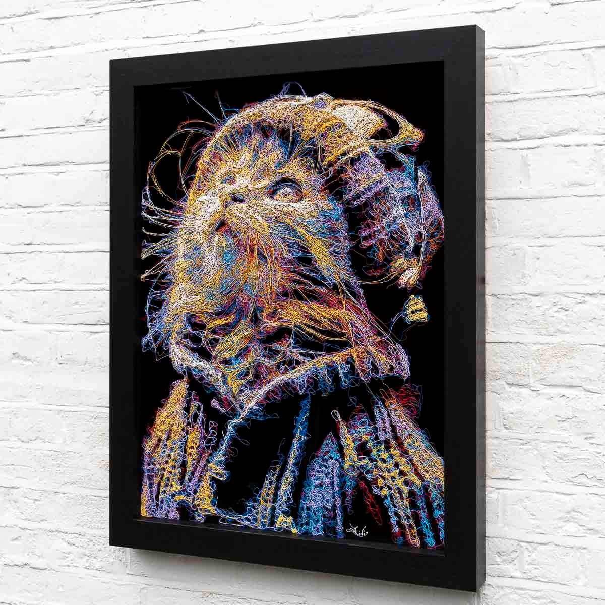 Bright Lights - Original - SOLD by artist Zalini - Wyecliffe Galleries