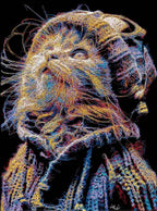 Bright Lights - Original - SOLD by artist Zalini - Wyecliffe Galleries