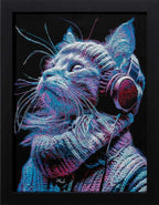 Bright Star - Original - SOLD by artist Zalini - Wyecliffe Galleries