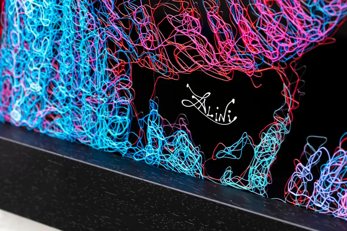 Bright Star - Original - SOLD by artist Zalini - Wyecliffe Galleries