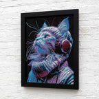 Bright Star - Original - SOLD by artist Zalini - Wyecliffe Galleries